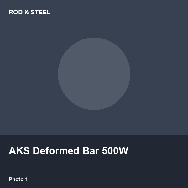 AKS Deformed Bar 500W