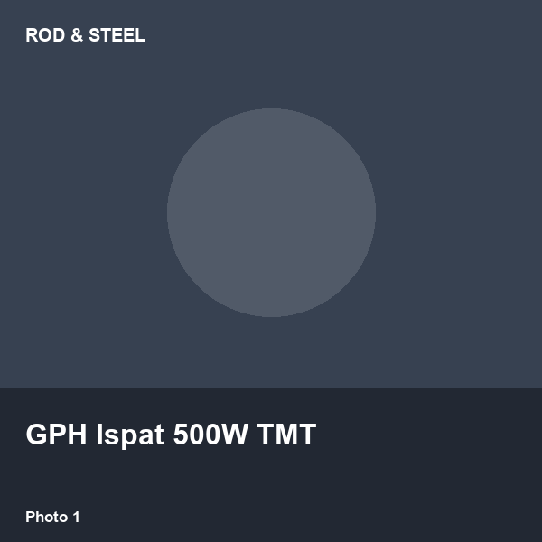 GPH Ispat 500W TMT
