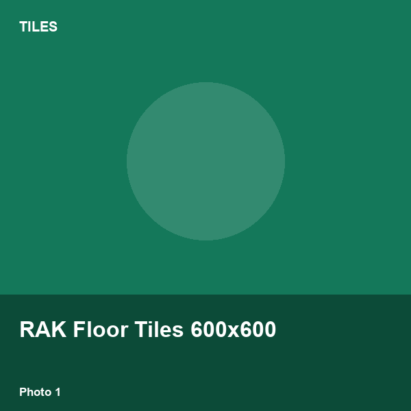 RAK Floor Tiles 600x600
