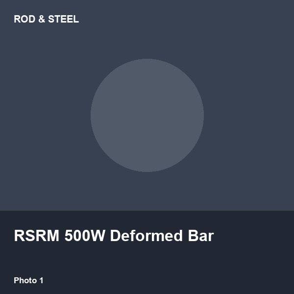 RSRM 500W Deformed Bar