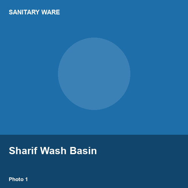 Sharif Wash Basin